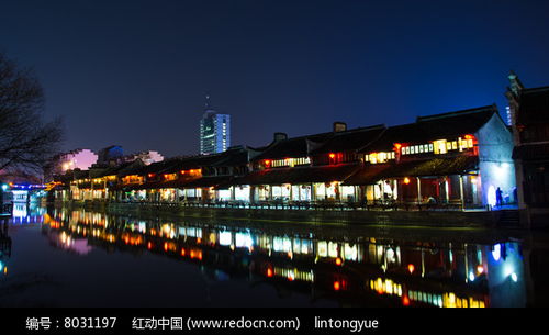 嘉興月河街夜景高清圖片下載 紅動(dòng)網(wǎng)